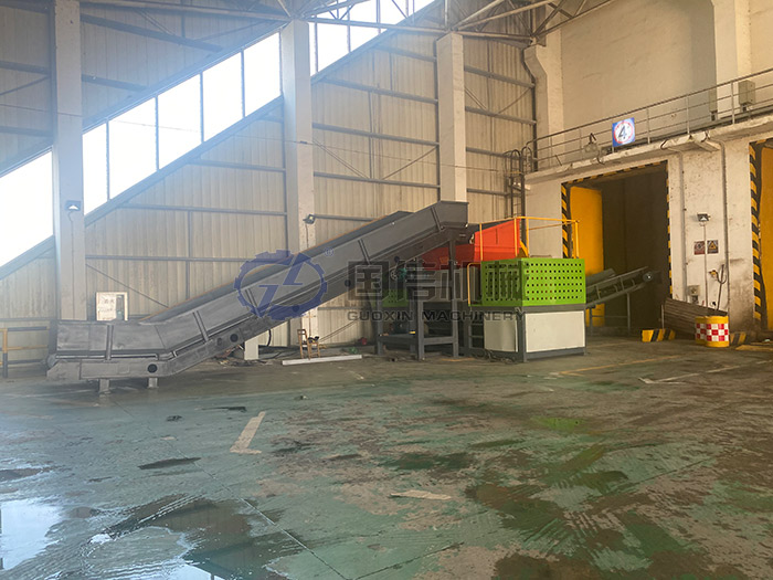 Lini Pengolahan Penghancuran Limbah Mudah Terbakar